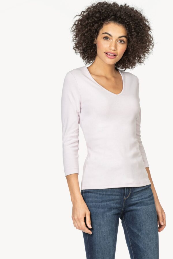 3/4 Sleeve V-Neck - Image 13