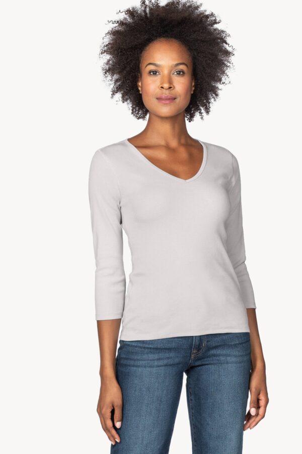 3/4 Sleeve V-Neck - Image 28