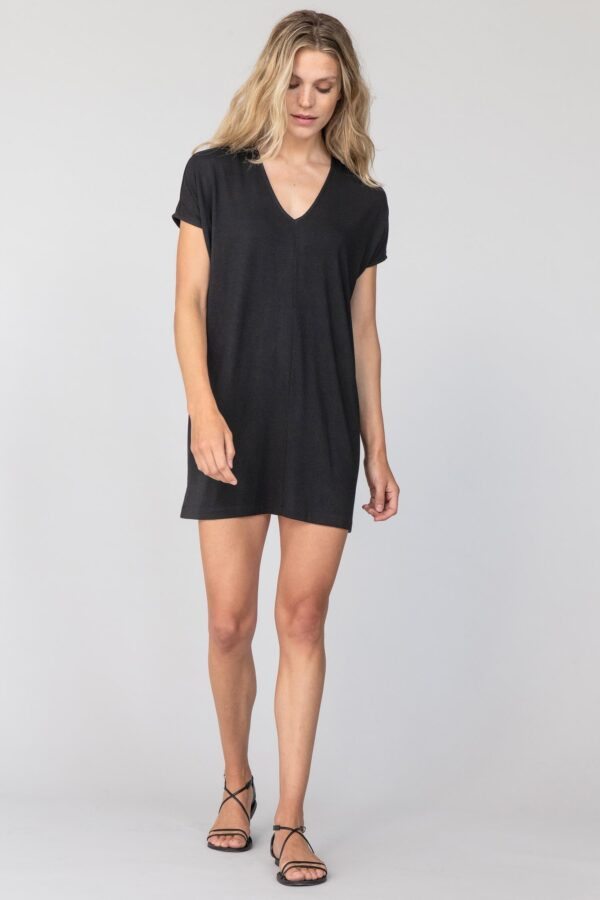 Double V-Neck Dress - Image 6