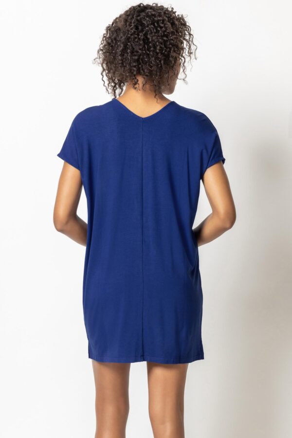 Double V-Neck Dress - Image 9
