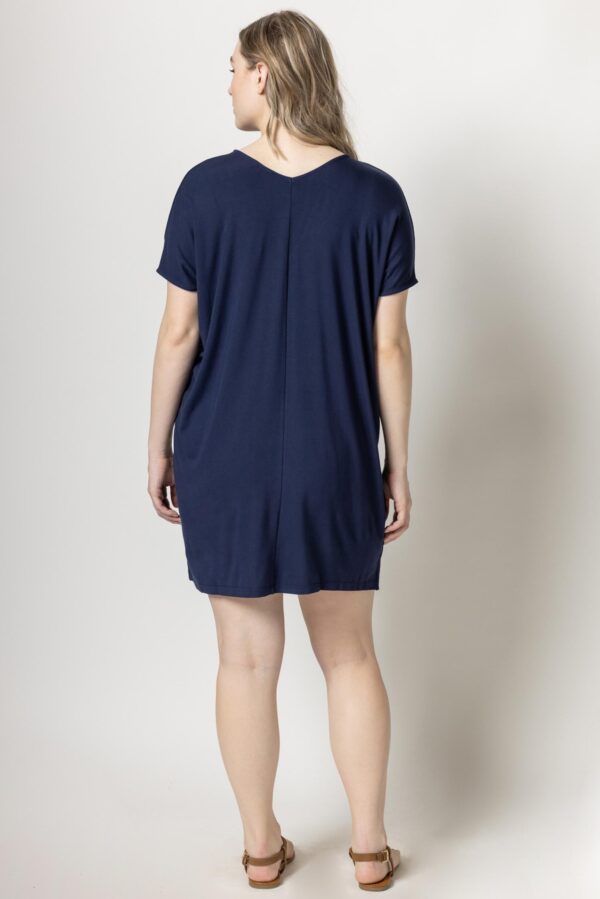 Double V-Neck Dress - Image 11