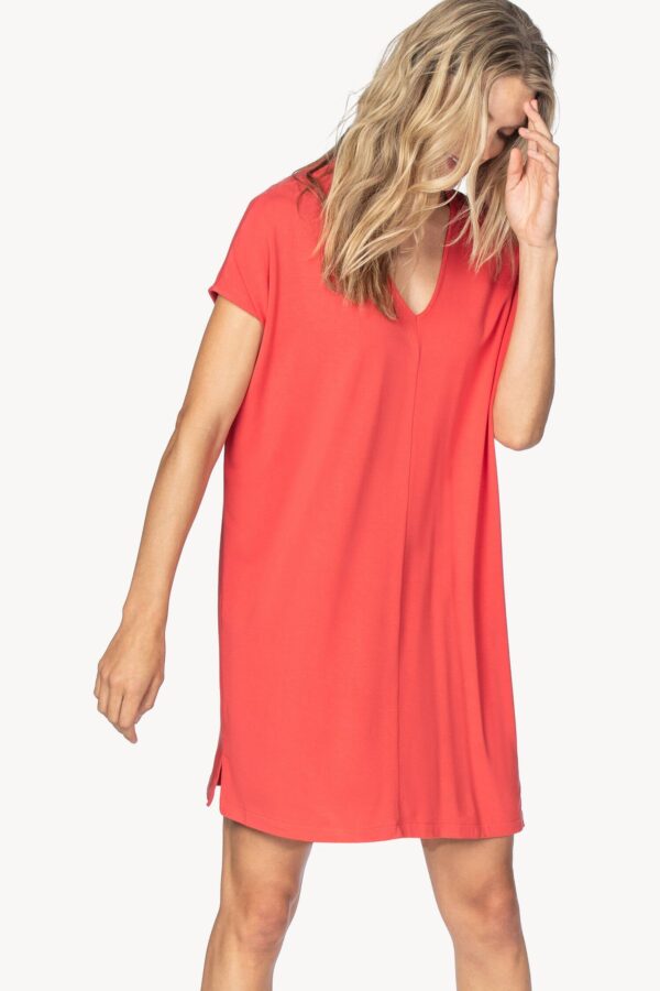 Double V-Neck Dress - Image 18