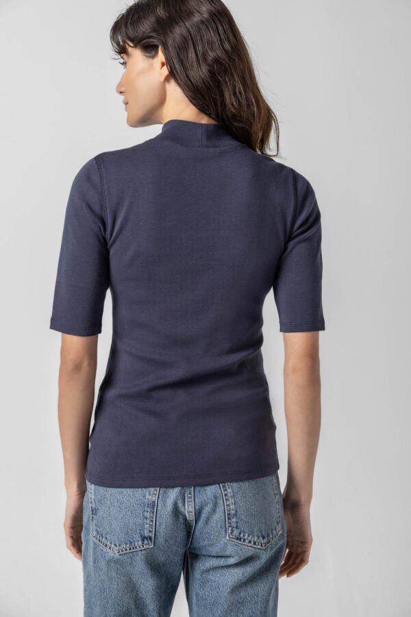 Elbow Sleeve Mock Neck - Image 2