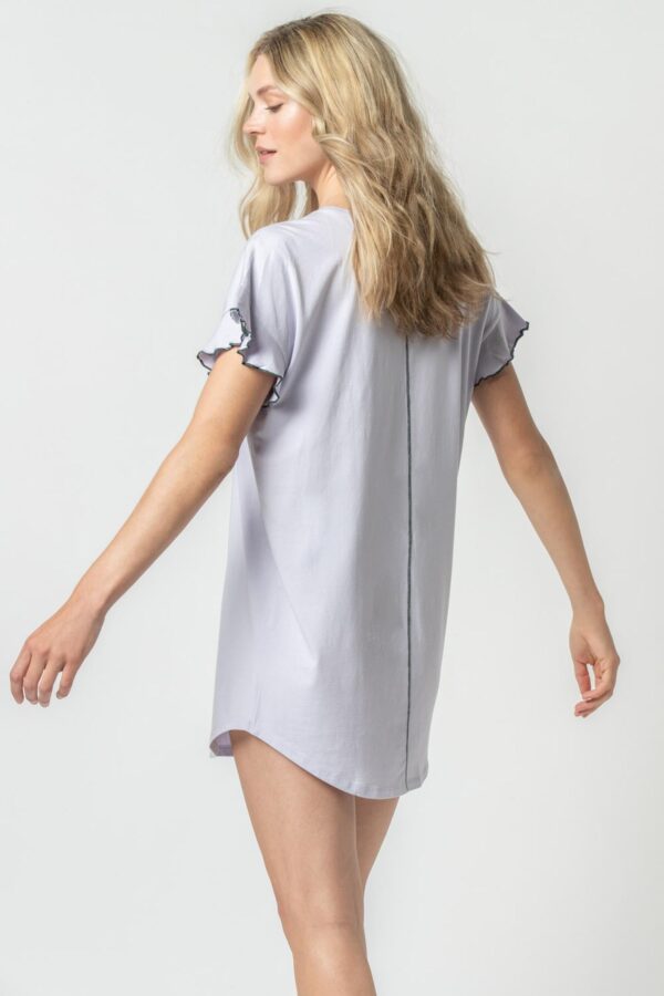 Flutter Sleeve Sleep Dress - Image 12