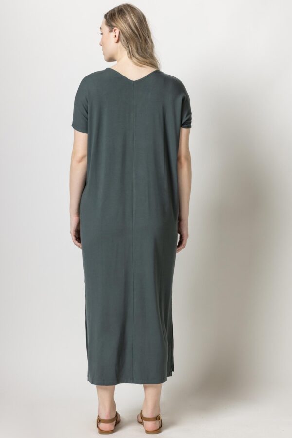Double V-Neck Maxi Dress - Image 7