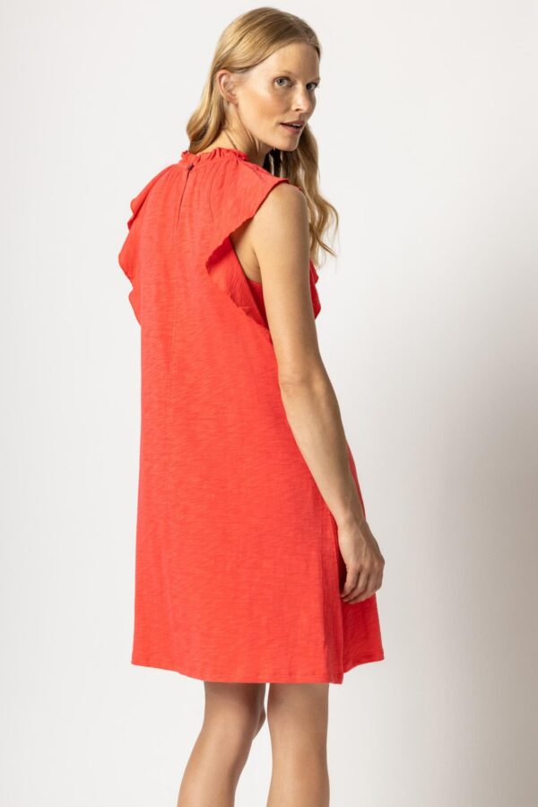 Ruffle Trim Sleeveless Dress - Image 8