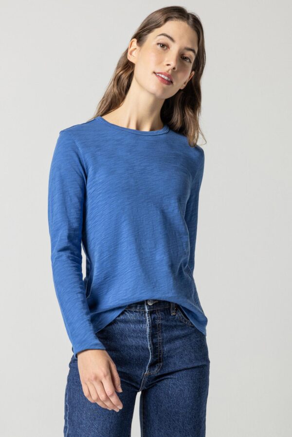 Long Sleeve Crewneck Top - Image 5