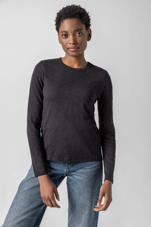 Long Sleeve Crewneck Top - Image 7