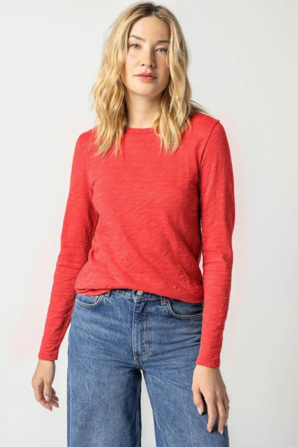 Long Sleeve Crewneck Top - Image 12