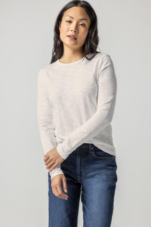 Long Sleeve Crewneck Top - Image 16