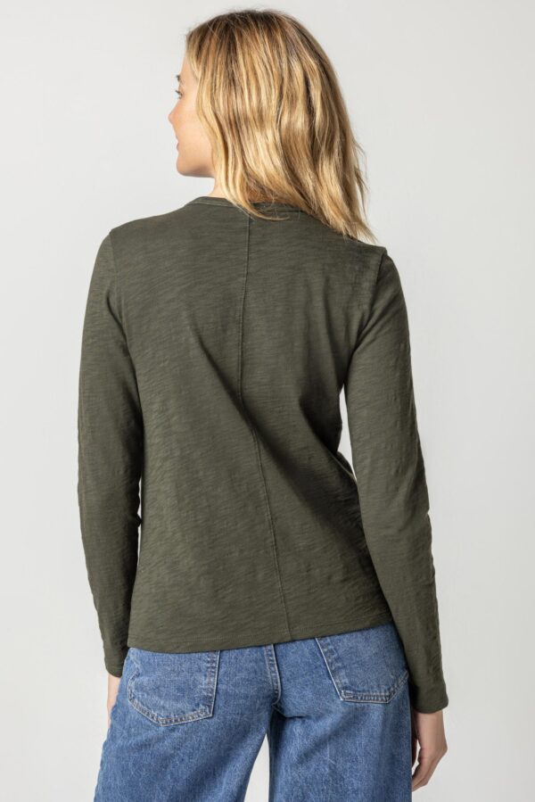 Long Sleeve Crewneck Top - Image 24