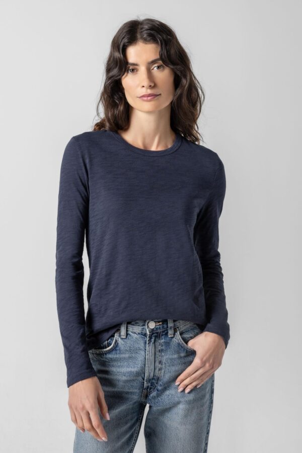 Long Sleeve Crewneck Top - Image 25