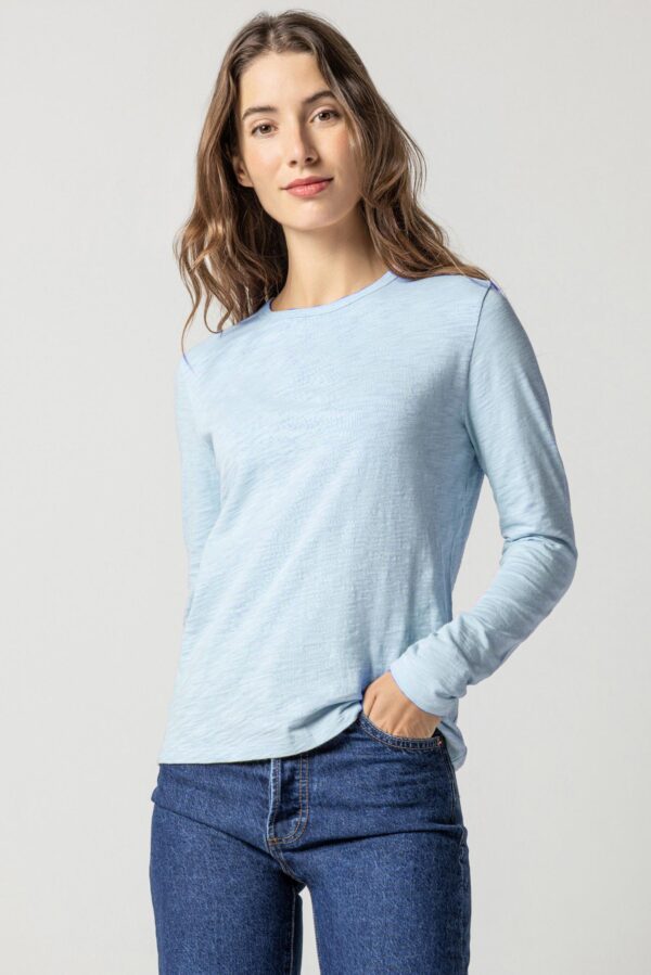 Long Sleeve Crewneck Top - Image 30