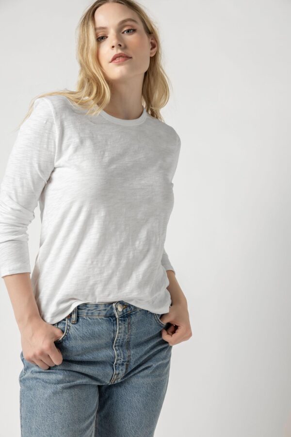 Long Sleeve Crewneck Top - Image 4