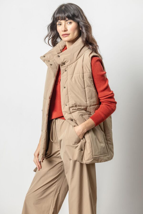 Nylon Long Vest - Image 8