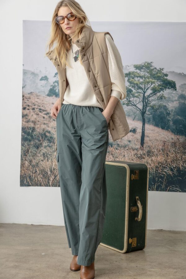Nylon Long Vest - Image 4