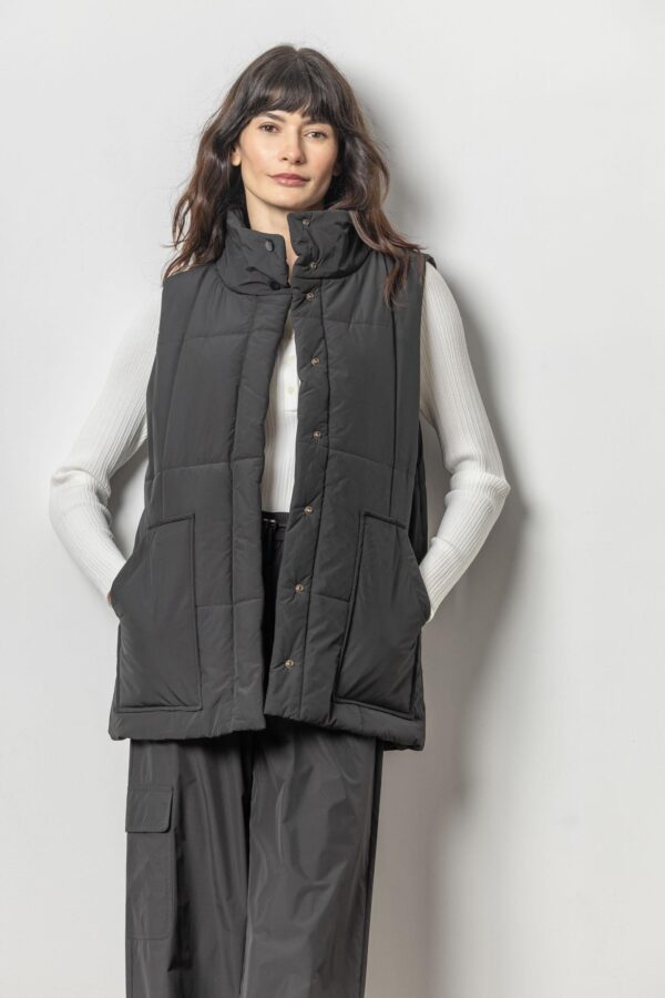 Nylon Long Vest - Image 6