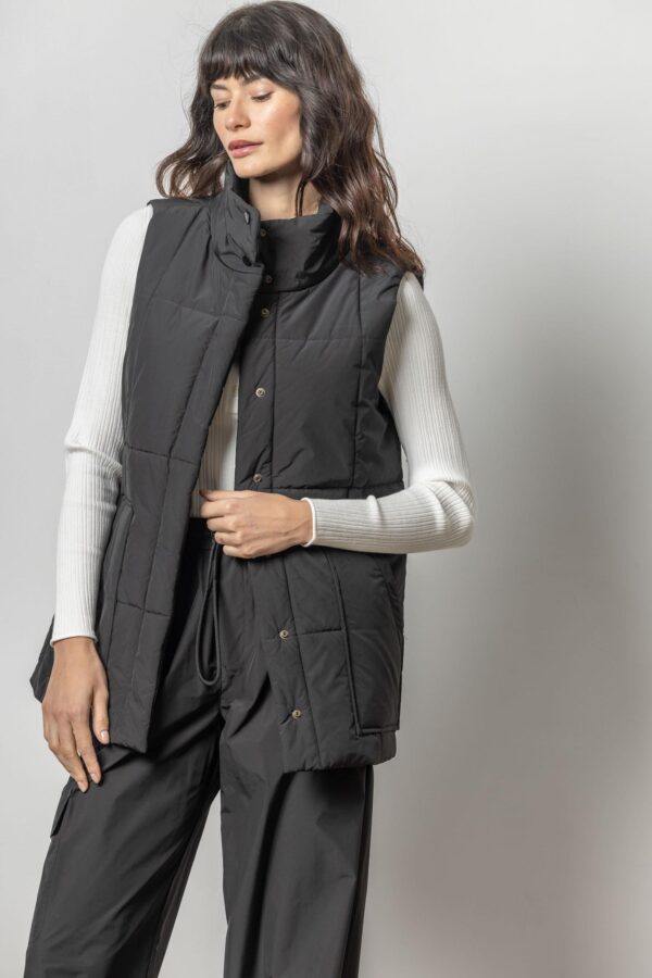 Nylon Long Vest - Image 5