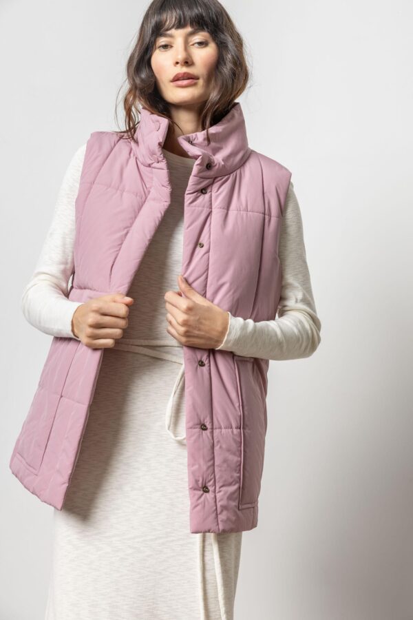 Nylon Long Vest - Image 13