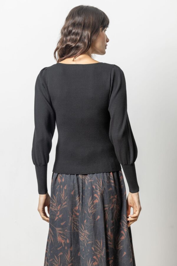 Full Sleeve Square Neck Sweater - Image 5