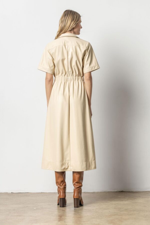 Elastic Waist Short Sleeve Dress - Image 8
