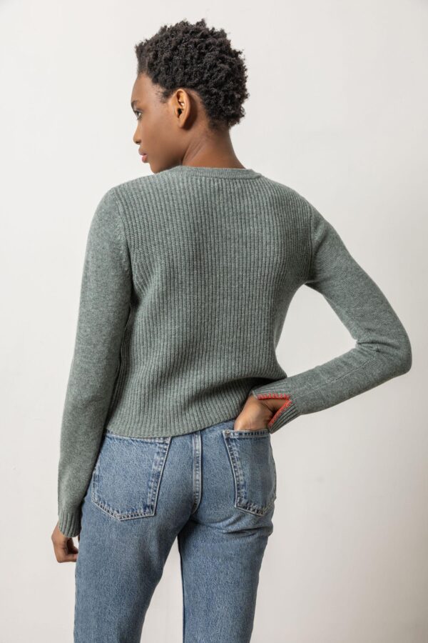 Ribbed Cardigan Sweater - Image 5
