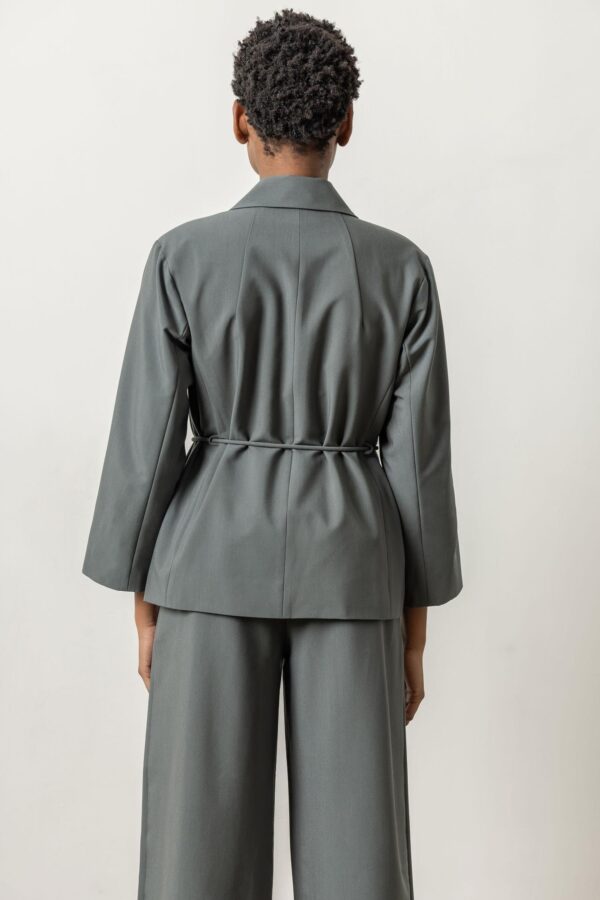 Notch Collar Blazer - Image 7
