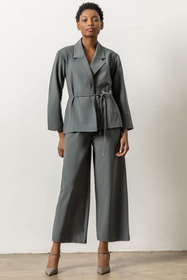 Notch Collar Blazer - Image 8