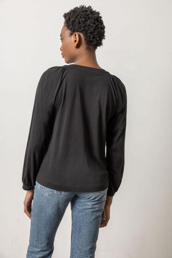 Full Sleeve Smocked V-Neck - Image 6