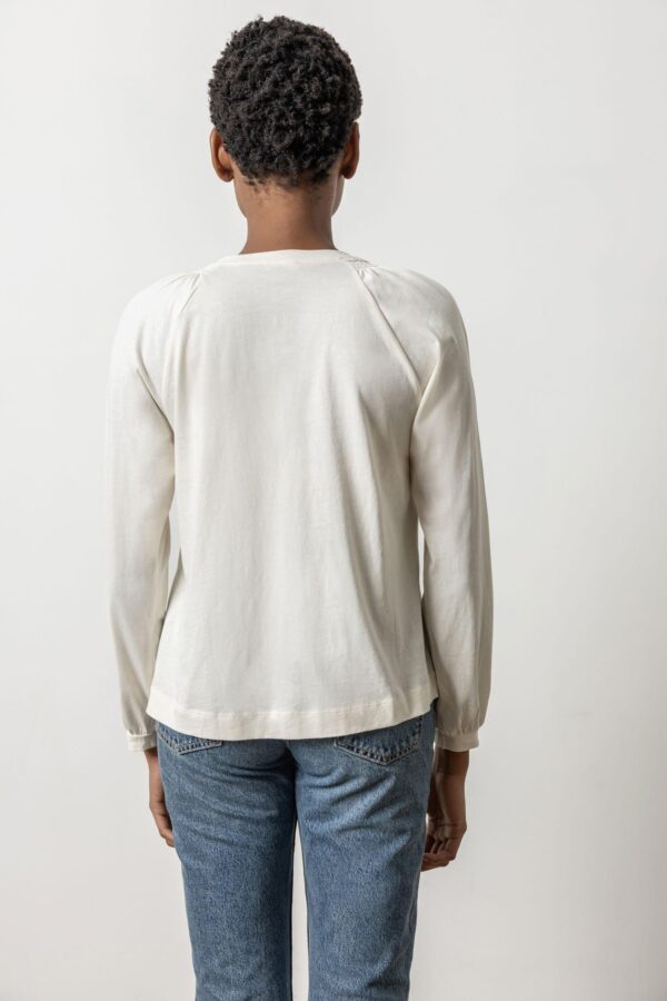 Full Sleeve Smocked V-Neck - Image 9