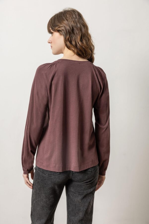 Full Sleeve Smocked V-Neck - Image 4
