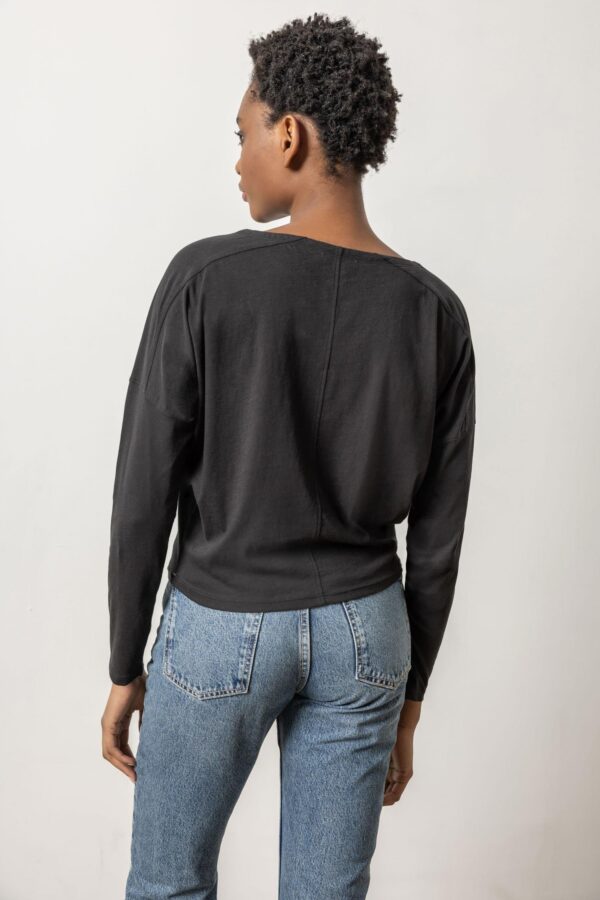 Drop Shoulder Boatneck - Image 2