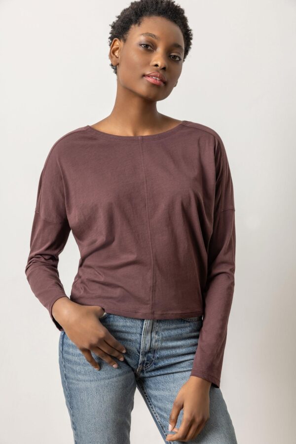 Drop Shoulder Boatneck - Image 6