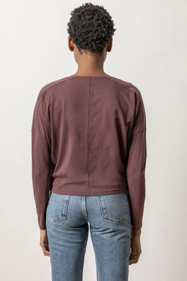 Drop Shoulder Boatneck - Image 7