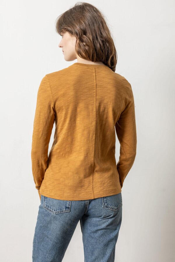 Long Sleeve Ribbed Cuff Crewneck - Image 11