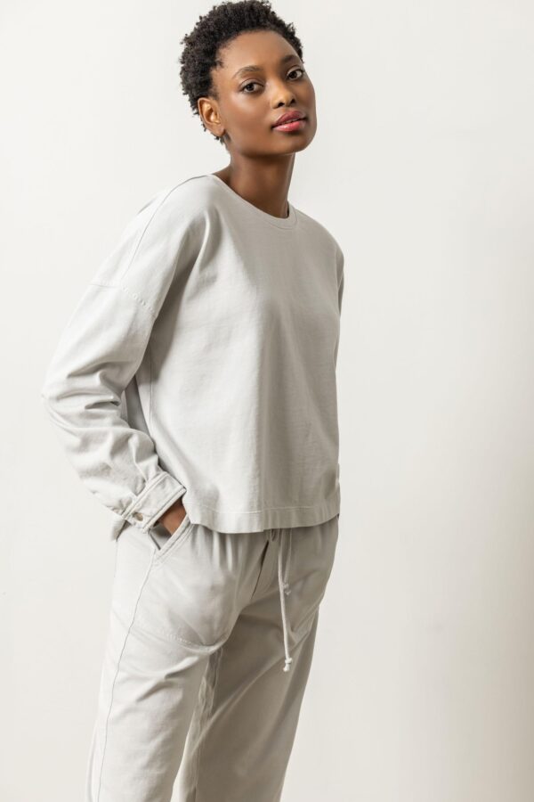 Easy Hi-Low Sweatshirt - Image 4
