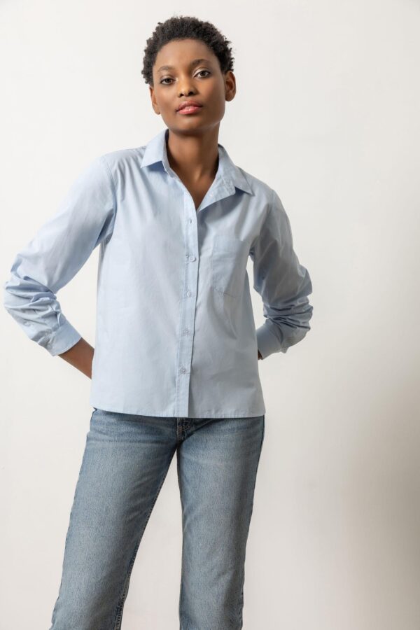 Easy Poplin Button Down - Image 6
