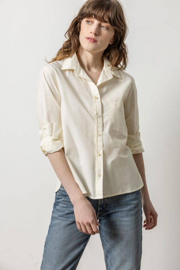 Easy Poplin Button Down - Image 9
