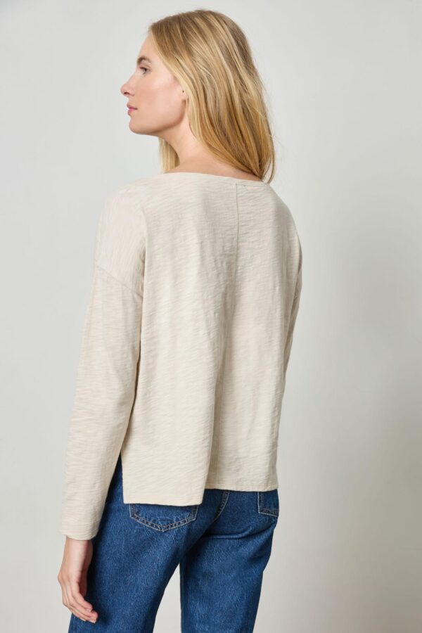 Drop Shoulder Seamed Boatneck - Image 4