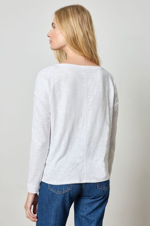 Drop Shoulder Seamed Boatneck - Image 11