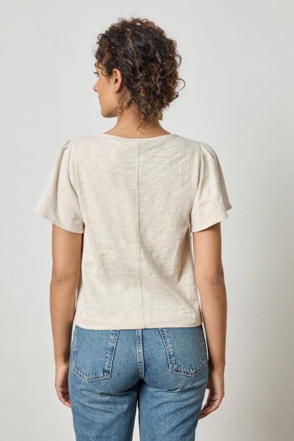 Button Front Flutter Sleeve - Image 6