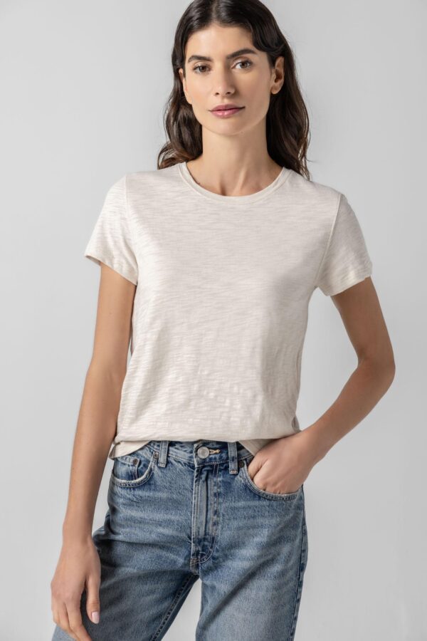 Short Sleeve Back Seam Crewneck - Image 4