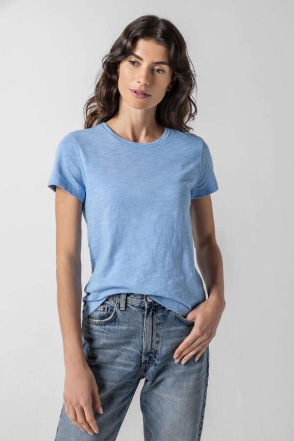Short Sleeve Back Seam Crewneck - Image 11