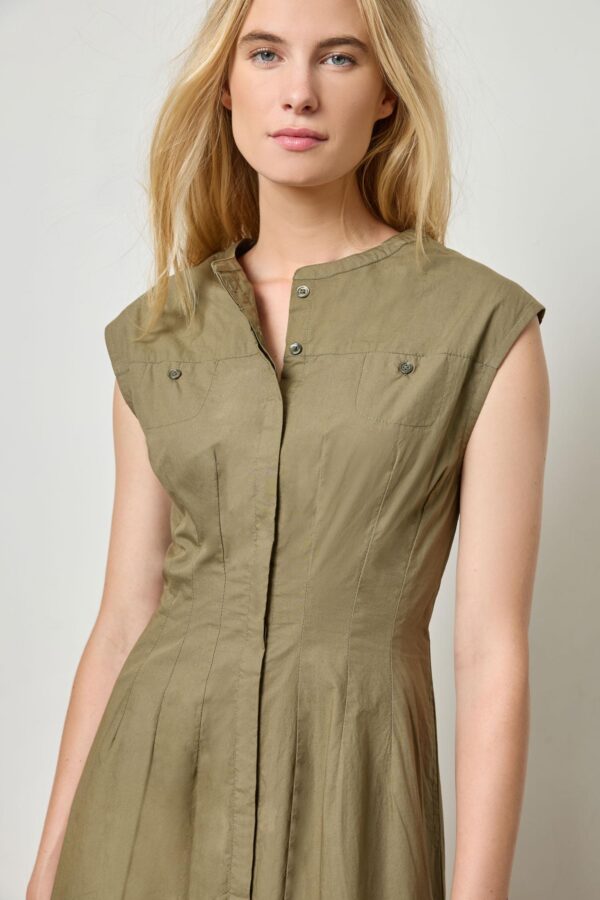 Sleeveless Seamed Maxi Dress - Image 14