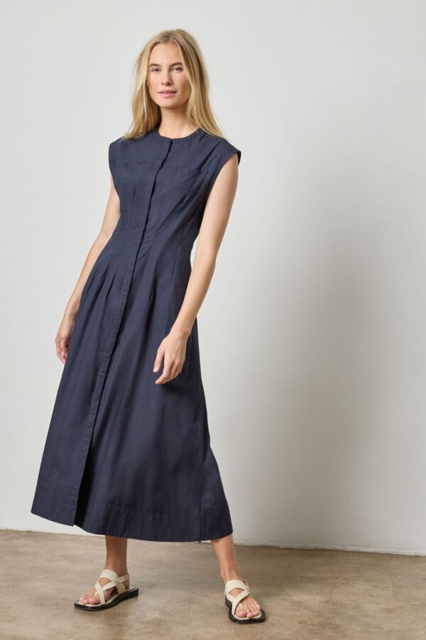 Sleeveless Seamed Maxi Dress - Image 5