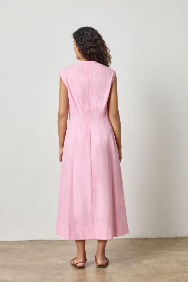 Sleeveless Seamed Maxi Dress - Image 11