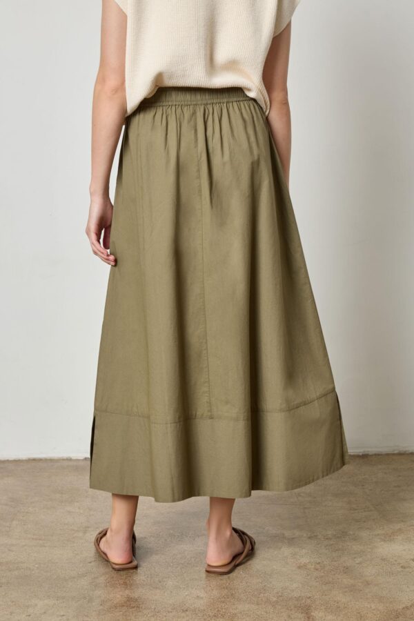 Long Poplin Skirt - Image 10