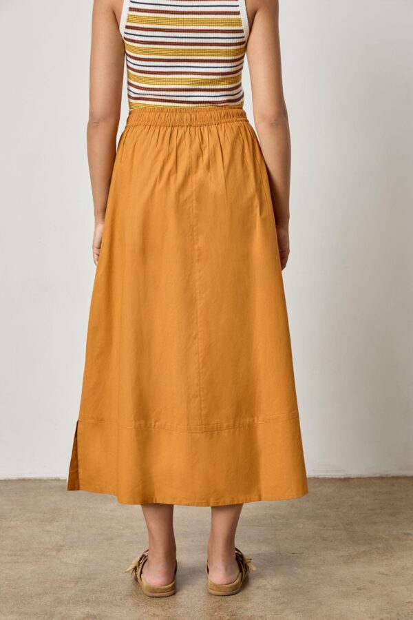 Long Poplin Skirt - Image 7
