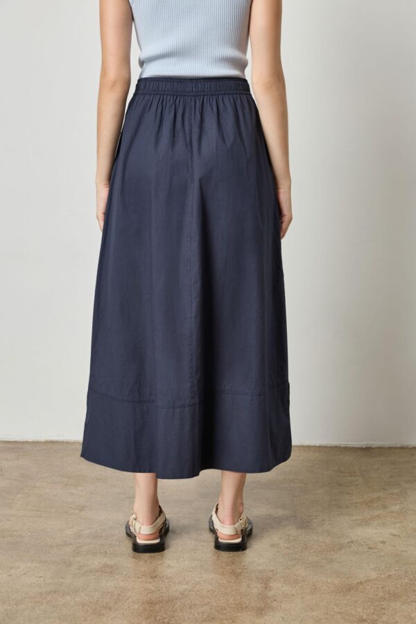 Long Poplin Skirt - Image 3