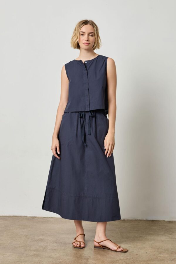 Long Poplin Skirt - Image 16